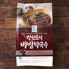 청정원 강원도식 비빔막국수 2인분, 525g, 1개