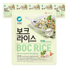 청정원 보크라이스 야채, 24g, 6개