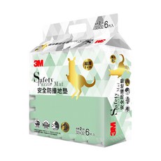 3M 安全防撞地墊 9924E 6片, 晨霧綠, 1包
