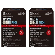 종근당 혈행건강 프로젝트365 올인원 블러드 케어 72g, 2개, 60정