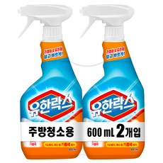 유한락스 주방청소용 세제, 600ml, 2개