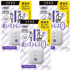 ST 雞仔牌 DEOX 浴廁淨味消臭力補充劑 精美花束, 6ml, 3個
