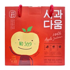 韓國蘋果汁 Set 100%蘋果原汁 1200ml (120ml x 10包) NFC榨汁, 1.2L, 1盒