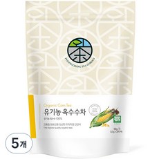 평창다원 유기농 옥수수차 티백, 2.5g, 20개입, 5개