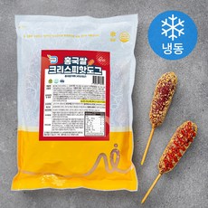 바른웰 홍국쌀 크리스피 핫도그 (냉동), 1개, 600g