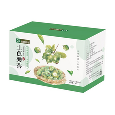 蔴鑽農坊 土芭樂袋茶, 3.5g, 15包, 1盒