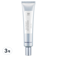 땡큐파머 선 프로젝트 라이트 선 에센스, 40ml, 3개