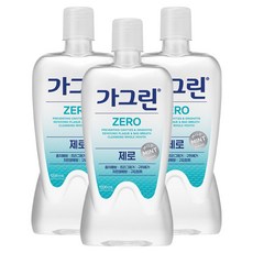가그린 제로 구강청결제, 1.2L, 1개입, 3개