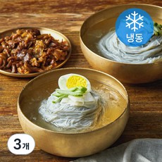 맛있는녀석들 석쇠구이 고기물냉면 밀키트 (냉동), 1.07kg, 3개