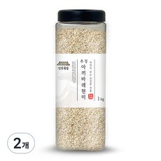 건강곡간 추청 아끼바레 현미, 1kg, 2개