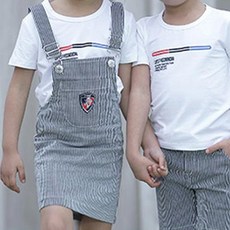 NEW FORCE 寶寶款 百搭質感舒適休閒棉質親子裝, 100, 白色