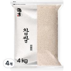 혼식 찹쌀, 4kg, 4개 4개, 4kg
