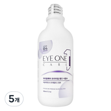 아이원케어 프리미엄 렌즈 식염수, 5개, 360ml