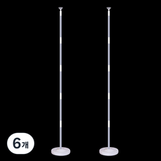 파티쇼 풍선 장식 기둥, 혼합색상, 6개