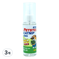 펫스트코 고양이 캣닢 원액 스프레이, 50ml, 3개