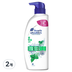 헤드앤숄더 쿨 멘솔 샴푸 프루티향, 520ml, 2개