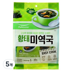 풀무원 황태 미역국, 40g, 5개