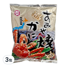 嗄嗄叫 帝王蟹造型餅, 70公克, 季節限定, 70g, 3包