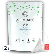 순수한집 생강차 티백, 1g, 10개입, 2개 1g, 10개입, 2개
