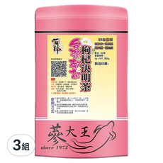 蔘大王 台灣菊花枸杞決明子茶包 6g*10包*3組