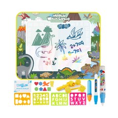 OhBabyLaugh 水畫布 80 x 100cm 3歲以上適用, 恐龍森林, 1盒