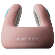 EVERY THINK 降噪放空頸枕 經典款, S, 活力粉