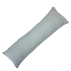 J&N 素色長抱枕, 40*120cm, 57%棉, 120 x 40cm, 湖水藍