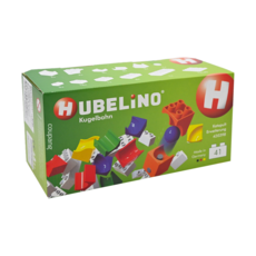 HUBELiNO 軌道式積木套件組合, 德國製造 原裝進口, 114%兼容其他品牌積木, 41PCS彈跳套件, 含140孔底板, 1組