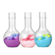 Mr.Bubble 神奇科學入浴劑 燒杯造型 3入 Set, 加入溫水可冒出彩色泡泡, 150g, 1組