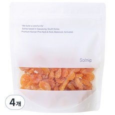 솔닙 달콤하고 향긋한 건살구, 400g, 4개