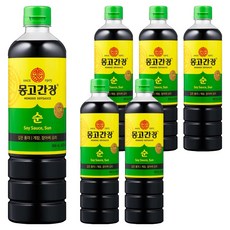 몽고간장 순간장, 900ml, 6개
