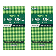 YANAGIYA 柳屋 HAIR TONIC 髮根營養液, 超爽快 持續清涼感！, 240ml, 2盒
