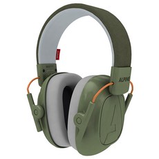 ALPINE MUFFY 兒童隔音耳罩 荷蘭進口 軍綠色 舒適隔音 兒童耳罩, 1個