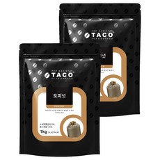 타코 토피넛 파우더, 1kg, 1개입, 2개 1kg, 1개입, 2개