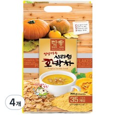 초야식품 시리얼 호박차, 20g, 35개입, 4개