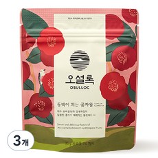 오설록 동백이 피는 곶자왈 홍차, 35g, 3개