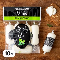 유기가공식품인증 프리스카제 미니 크림치즈, 24g, 10개
