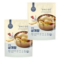 SUNI COOK 順伊奶奶 韓國正宗人蔘雞, 隔水/微波加熱即食包, 肉質滑嫩鮮甜, 飽足感十足, 多層次熬煮湯頭, 氣味濃郁撲鼻, 1kg, 2包