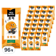 미닛메이드 조이 오렌지, 195ml, 96개