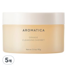 아로마티카 오렌지 클렌징 샤베트, 90g, 5개