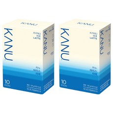 KANU 冰即溶拿鐵, 13.5g, 10入, 3個