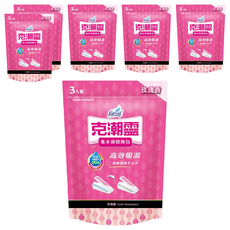 farcent 花仙子 克潮靈 集水袋 玫瑰香替換包 180g 3入, 540g, 6袋