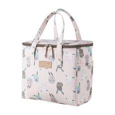 로하라 보냉 런치 이유식가방, 연핑크 래빗, 1개