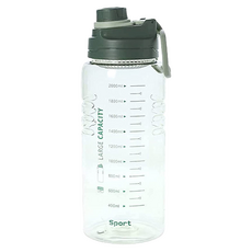 FOREVER 可提式大容量攜帶運動水壺, 1.5L, 綠色, 1個