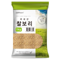 건강한밥상 2023년산 햇곡 국산 찰보리쌀, 1kg, 1개