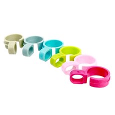 曬衣桿專用防風扣100入, 衣架防風掛勾, 適用於直徑2.5-2.8cm曬衣桿, 1組