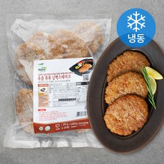 육즙 촉촉 납짝스테이크 10개입 (냉동), 1010g, 1개