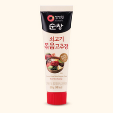 청정원순창 쇠고기 볶음 고추장, 60g, 3개