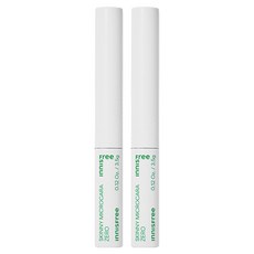 이니스프리 스키니 꼼꼼 마스카라 Zero 3.5g, 2호 브라운, 2개