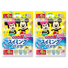 GOO.N 大王 日本境內版 迪士尼戲水褲, L, 2包